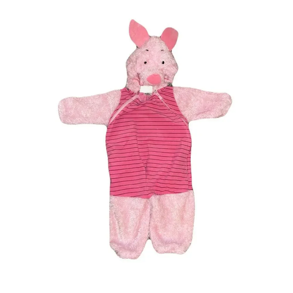 Vintage Disney Store Plush Piglet Costume 12 M Halloween Y2K Winnie The Pooh